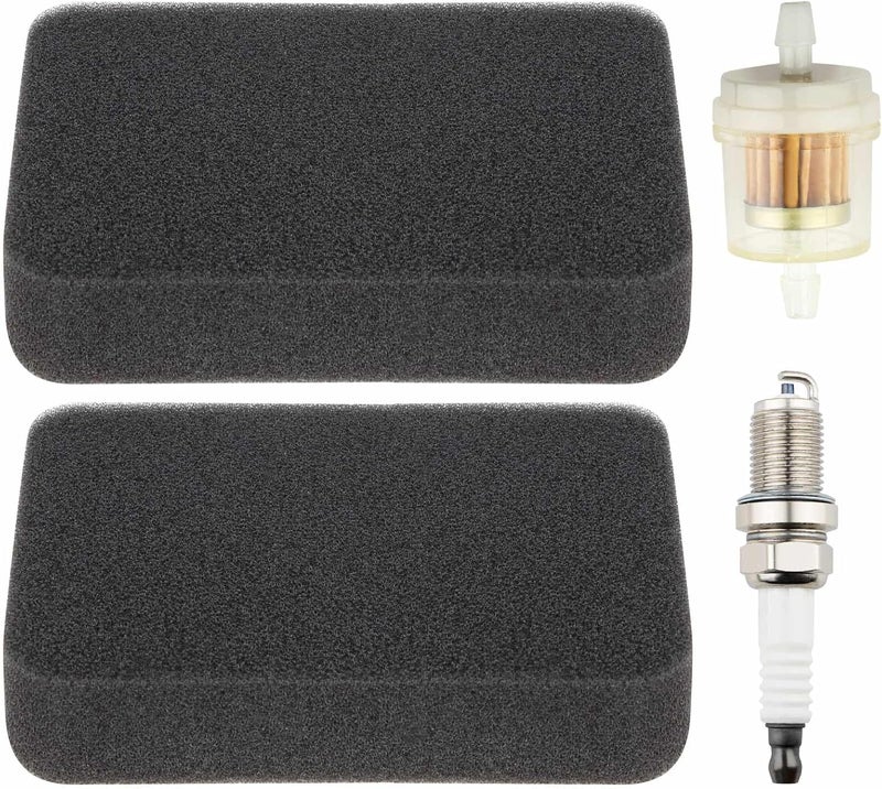 SIMPERAC Air Filter for Honda Generator EB EM Series Predator 9000 8750 6500 5500 Watt 420cc Generator Parts EM3500 EB5000 EB6500 EM6500 EM5000 Generator Air Filter Spark Plug Tune up Kit - Image 1